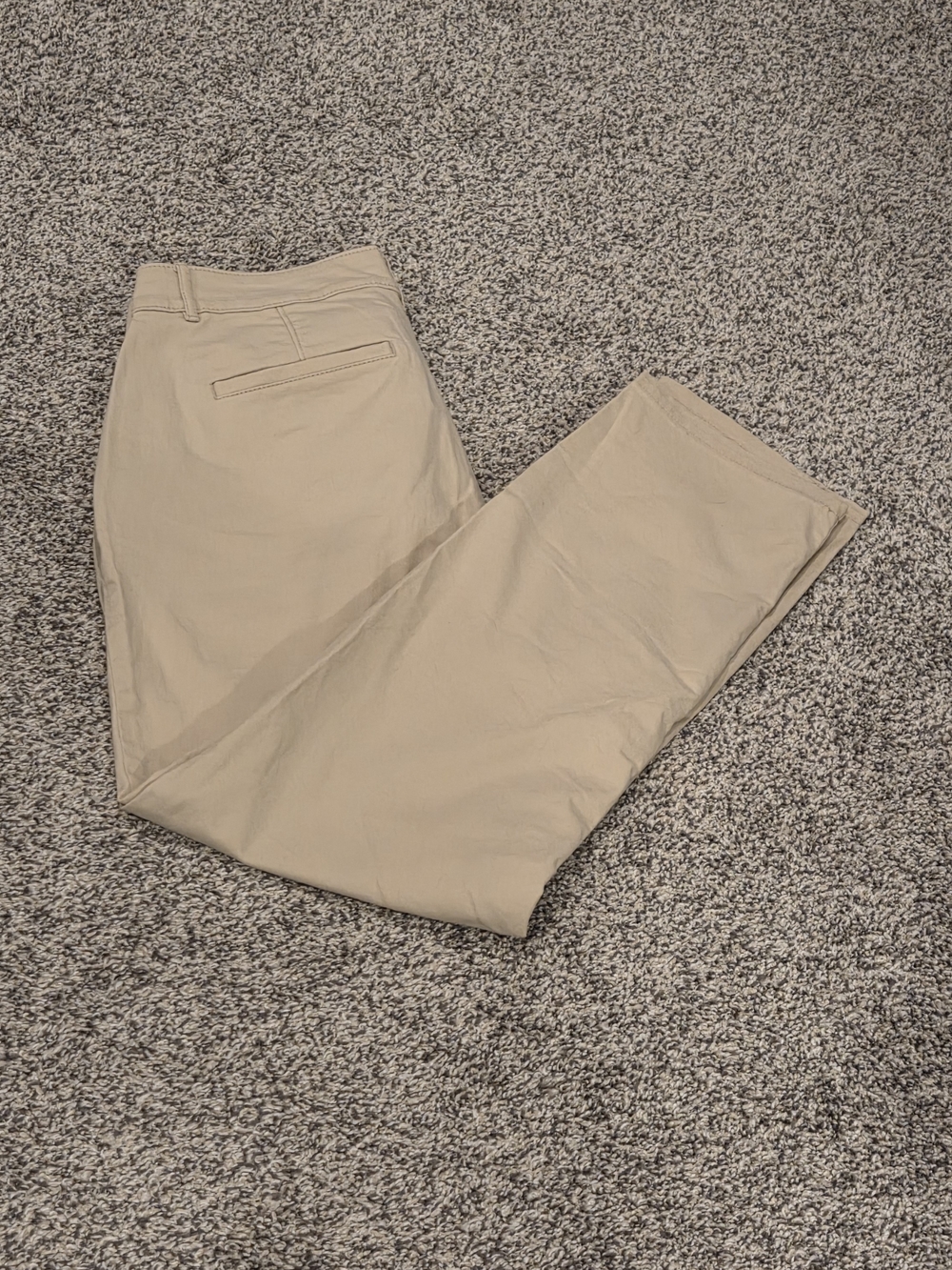 LOFT Women's Light Khaki Chino Pants
